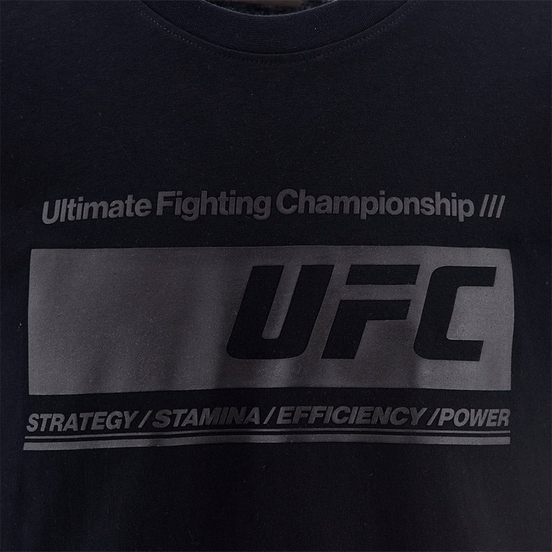 UFC OFFICIAL SHADOW TSHIRT -BLACK